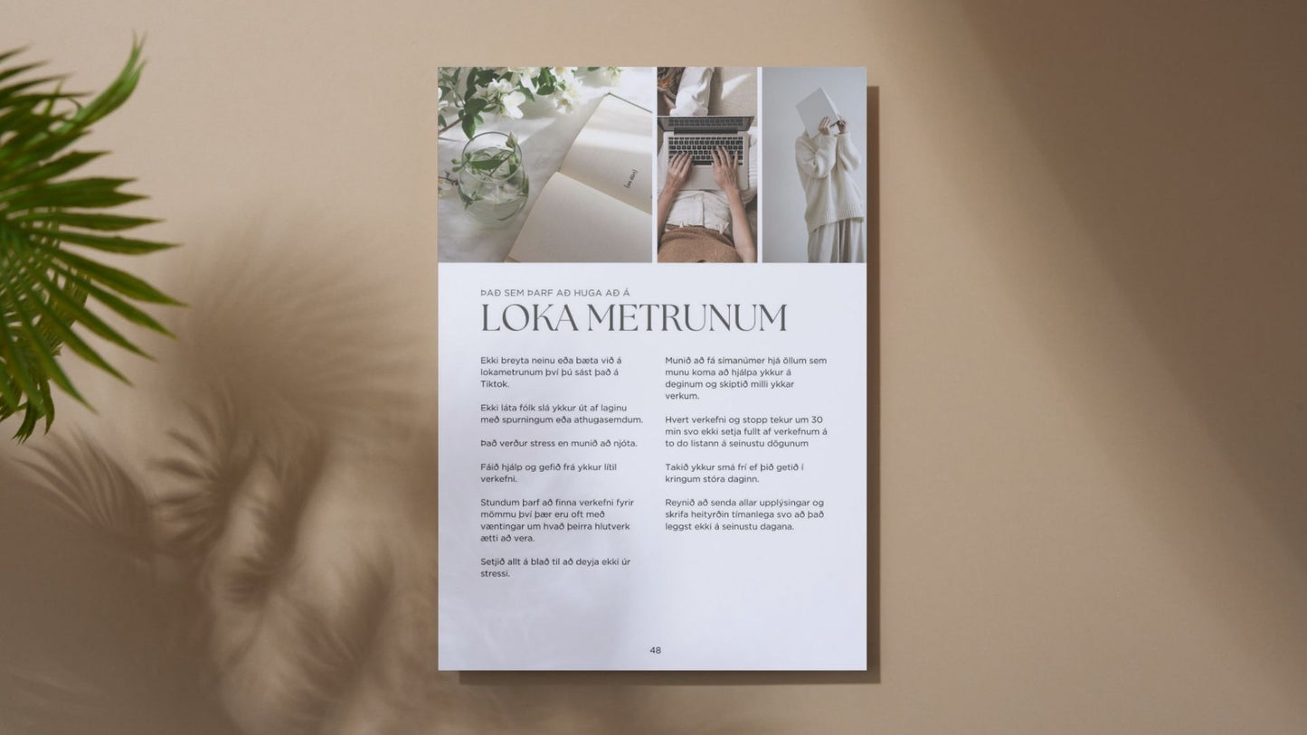 Brúðkaupsplönunar handbók